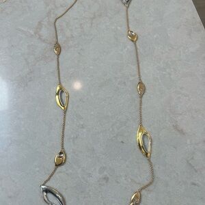 Gorgeous long gold necklace